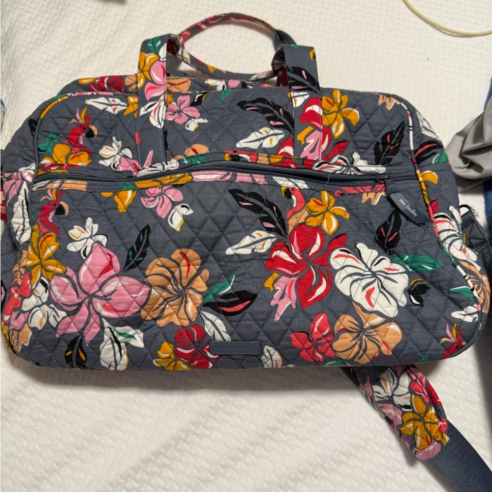 Vera Bradley Weekender Travel Bag Coastal Paradise